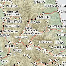 Digital Atlas Of Roman Empire Digital Atlas Of The Roman Empire